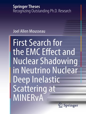 cover image of First Search for the EMC Effect and Nuclear Shadowing in Neutrino Nuclear Deep Inelastic Scattering at MINERvA